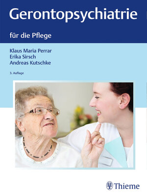 cover image of Gerontopsychiatrie für die Pflege